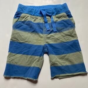 Tea Collection Blue & Green Stripe Shorts